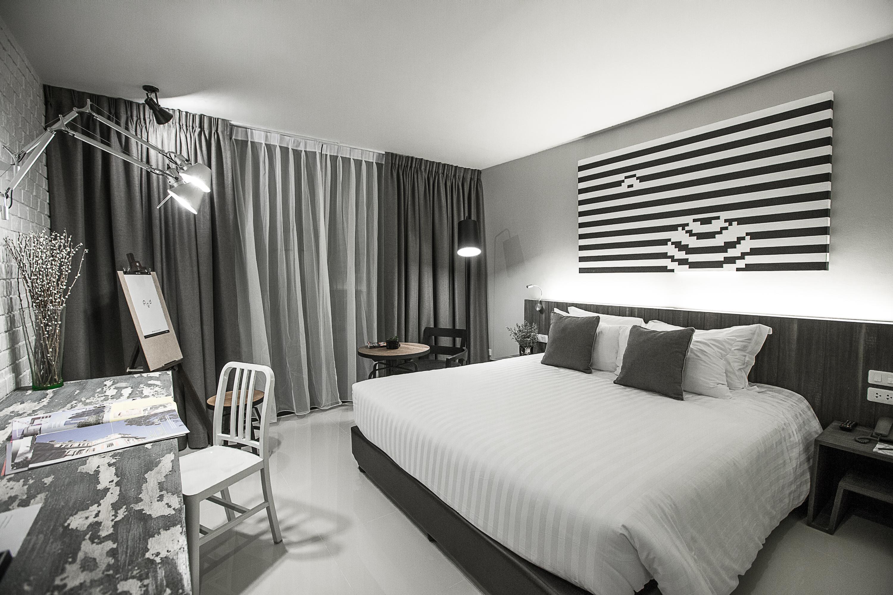 Art Mai Gallery Nimman Hotel Чиангмай Экстерьер фото A room at the hotel